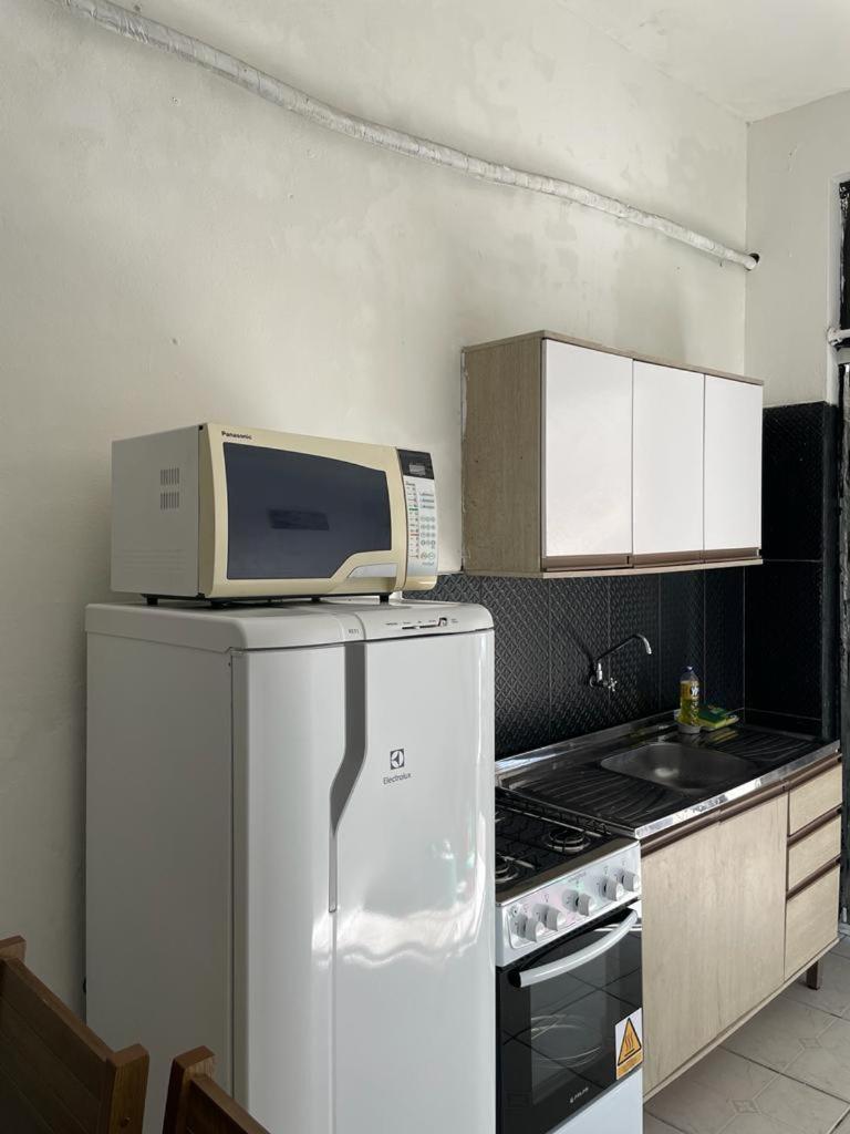 Kitnet Quatro Ilhas Apartment Bombinhas Exterior foto